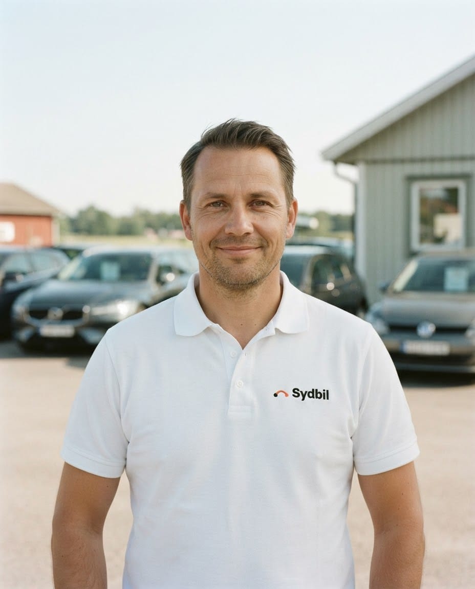 Jimmy Persson, ägare av Sydbil